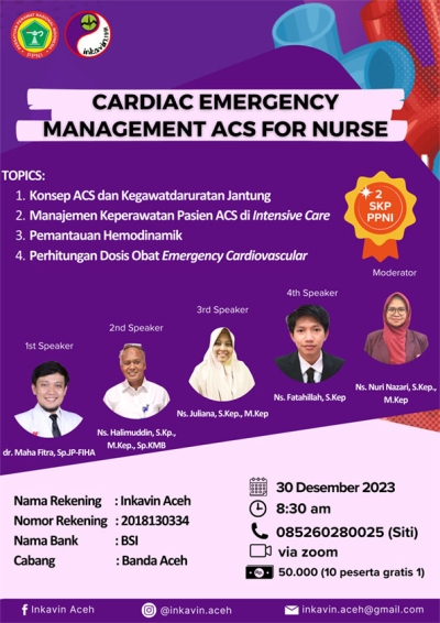 Cardiac Emergency Management ACS for Nurse